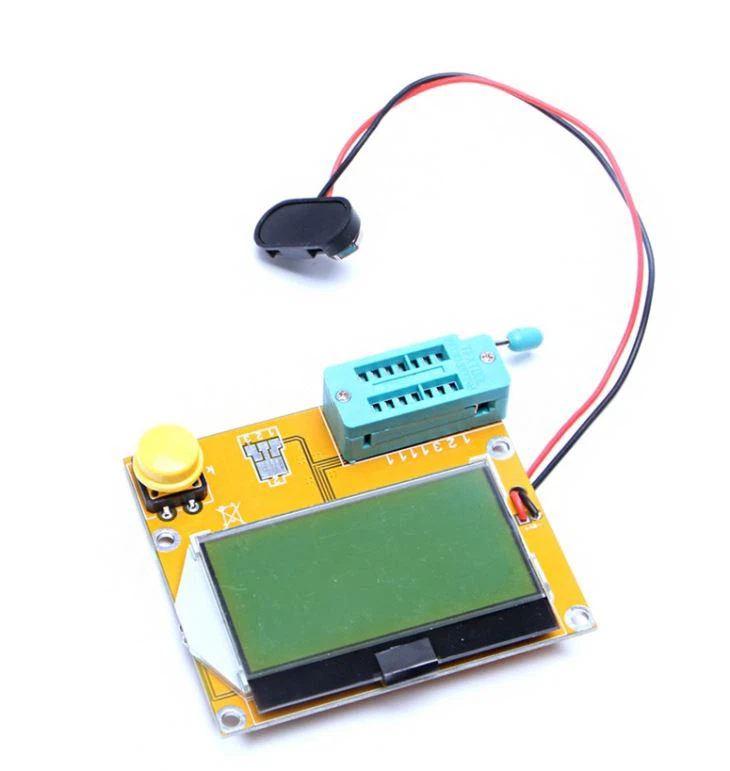 Battery Button Transistor Tester LCR-T4
