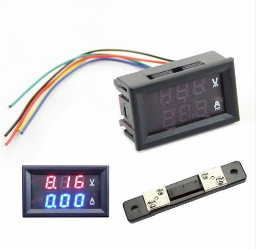 آمپرمتر آمپول ولت متر متر سنج دیجیتال