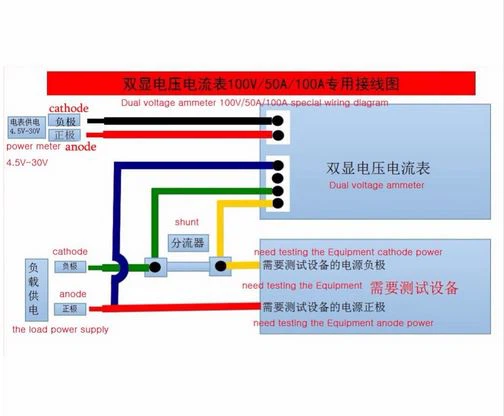 Digital Voltmeter Ammeter Amp Volt Meter