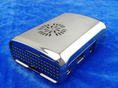 Silver Mirror Face Injection Molding Case