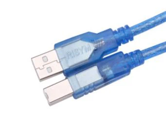 USB 2.0 AB کابل چاپگر مردانه